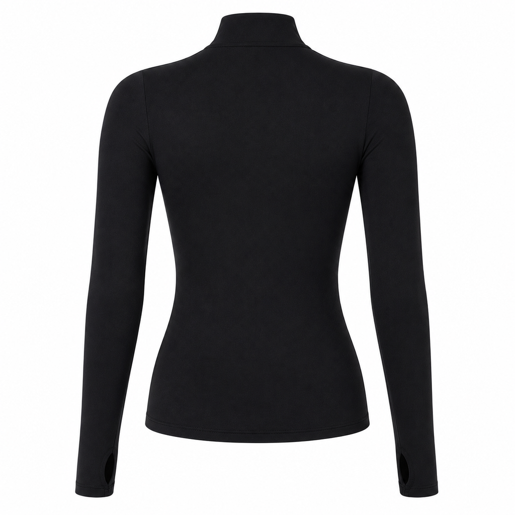 AÉLYS Contour Zip Jacket - Black