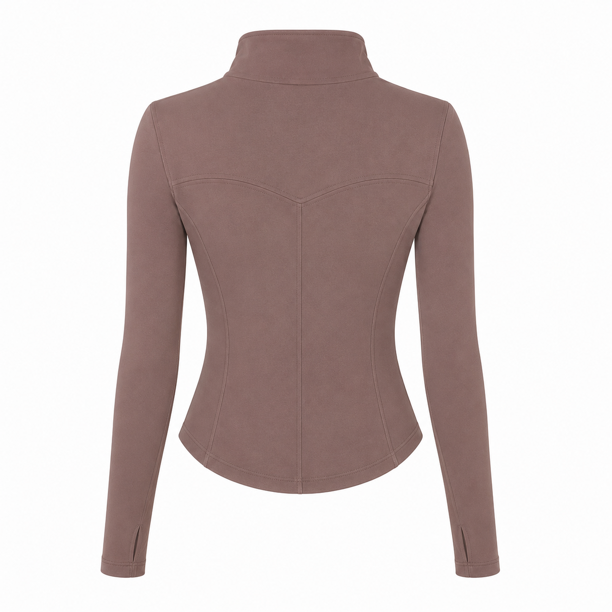 AÉLYS Contour Sculpt Jacket – Mocha Taupe