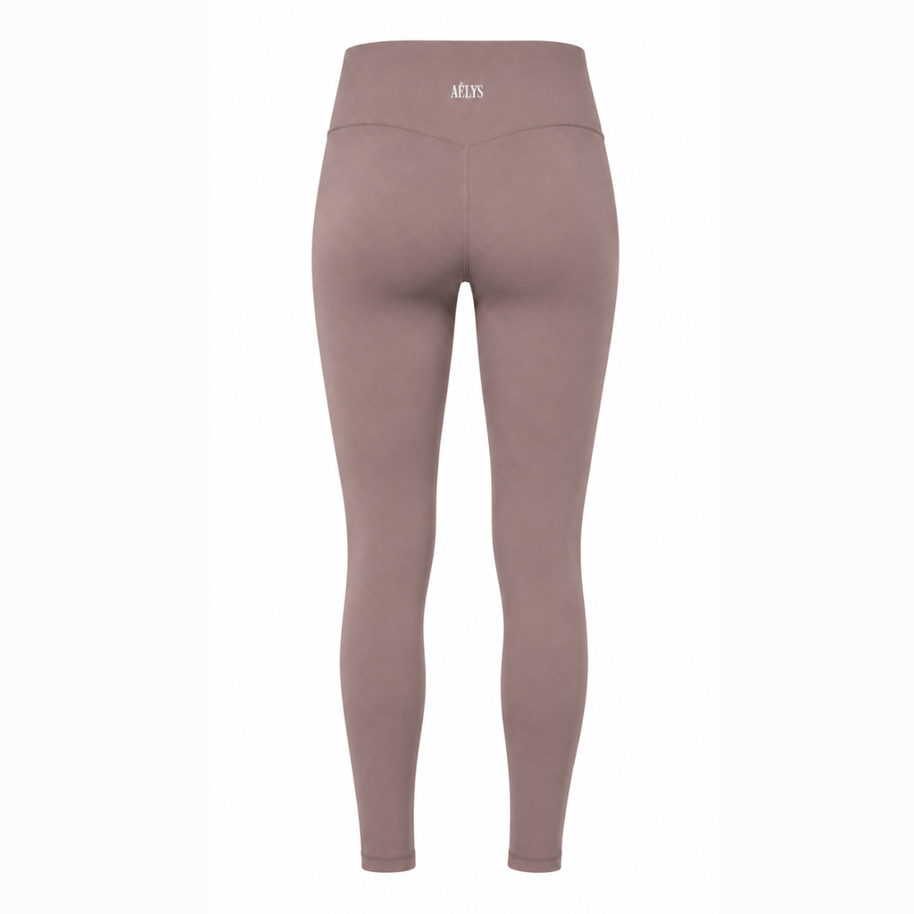 AÉLYS Sculpt High-Waist Leggings – Mocha
