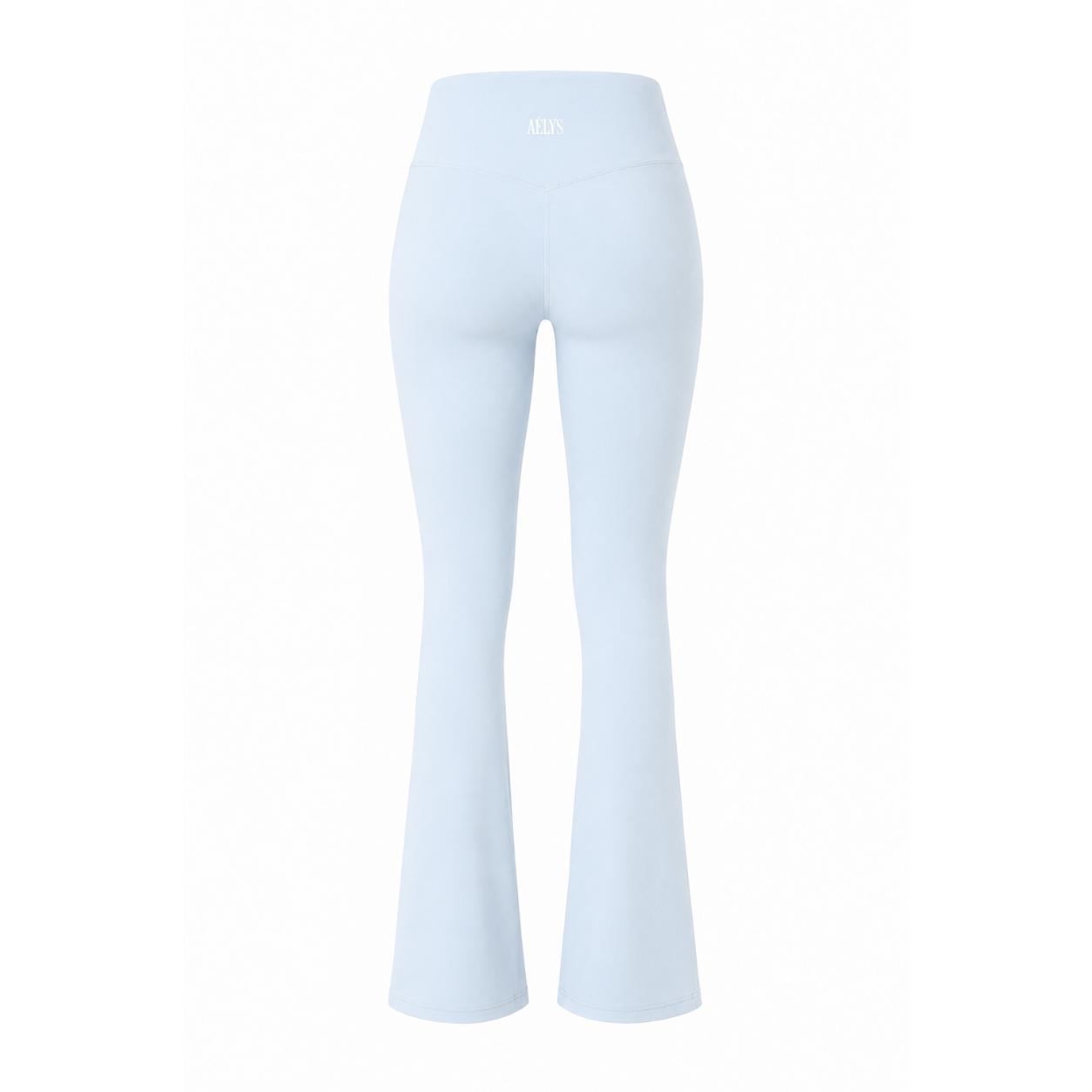 AÉLYS Sculpt Flare Leggings – Ice Blue