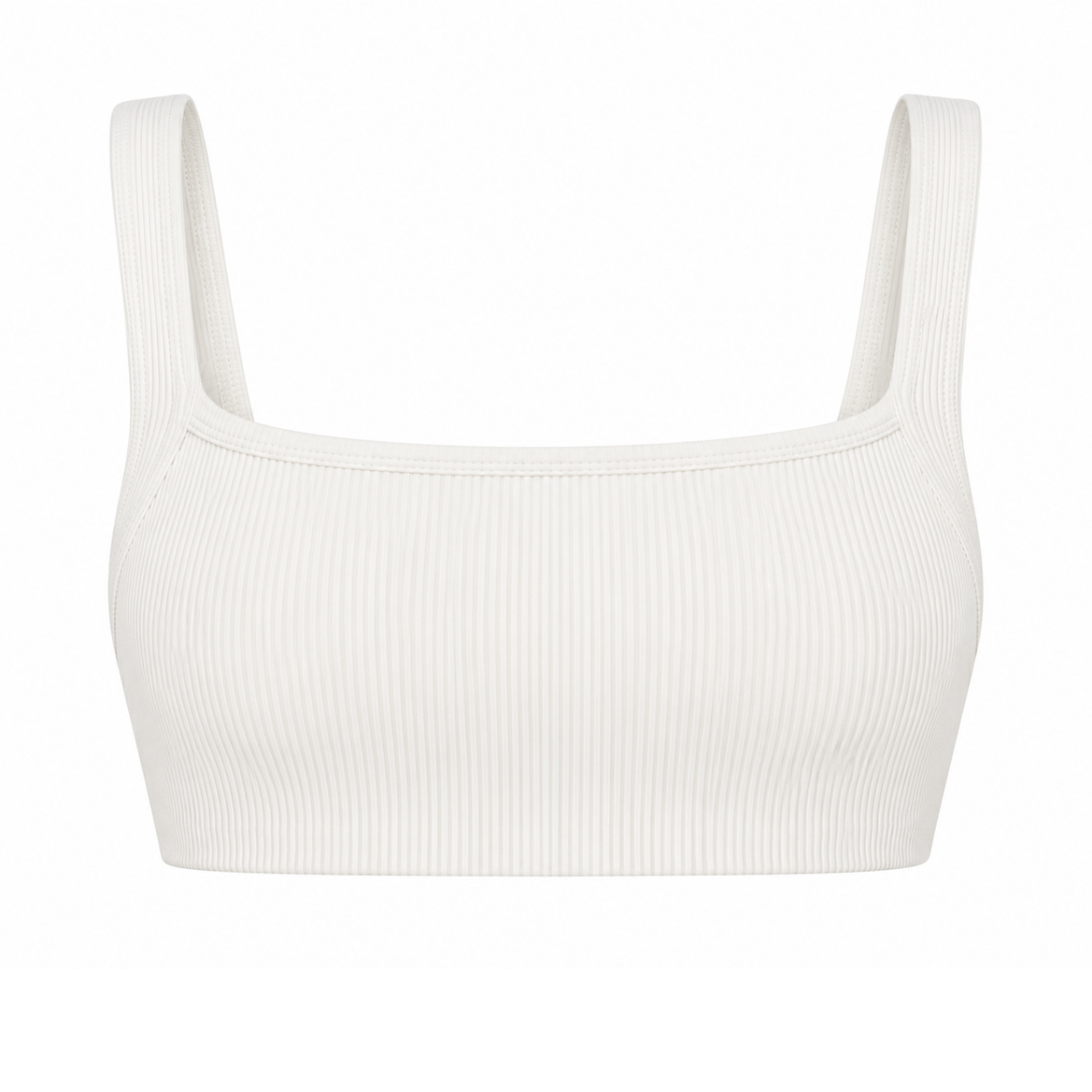 AÉLYS Sculpt Racerback Sports Bra – Ivory