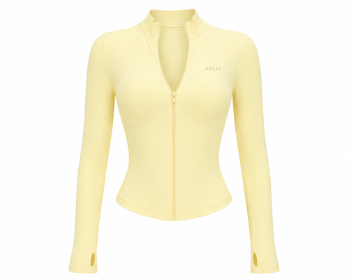 AÉLYS Butter Sculpt Zip Jacket