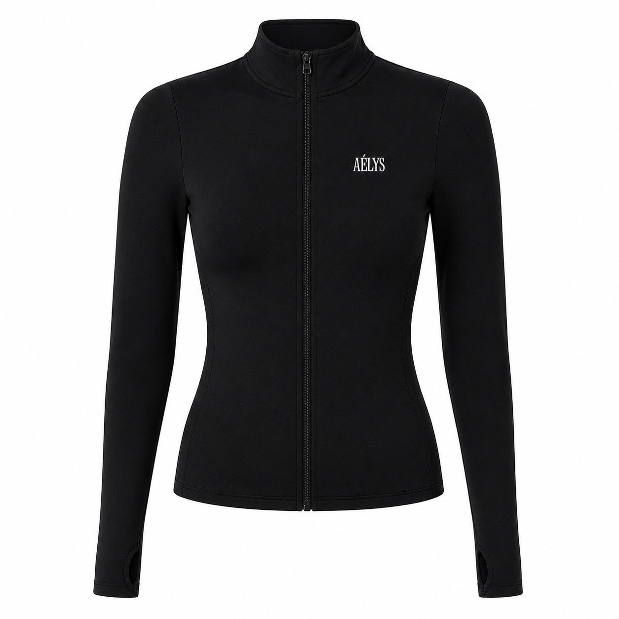 AÉLYS Contour Zip Jacket - Black