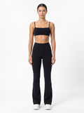 AÉLYS Flow Flare Pants - Black