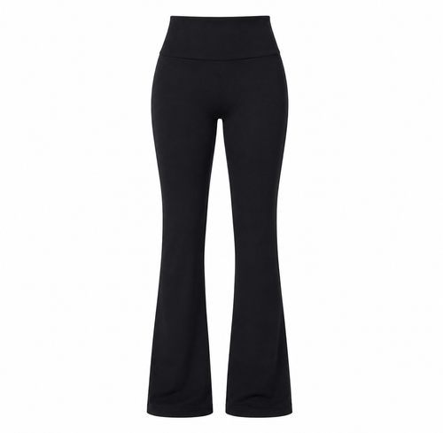 AÉLYS Flow Flare Pants - Black