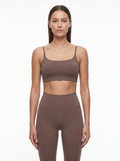 AÉLYS Sculpt Racerback Sports Bra – Mocha