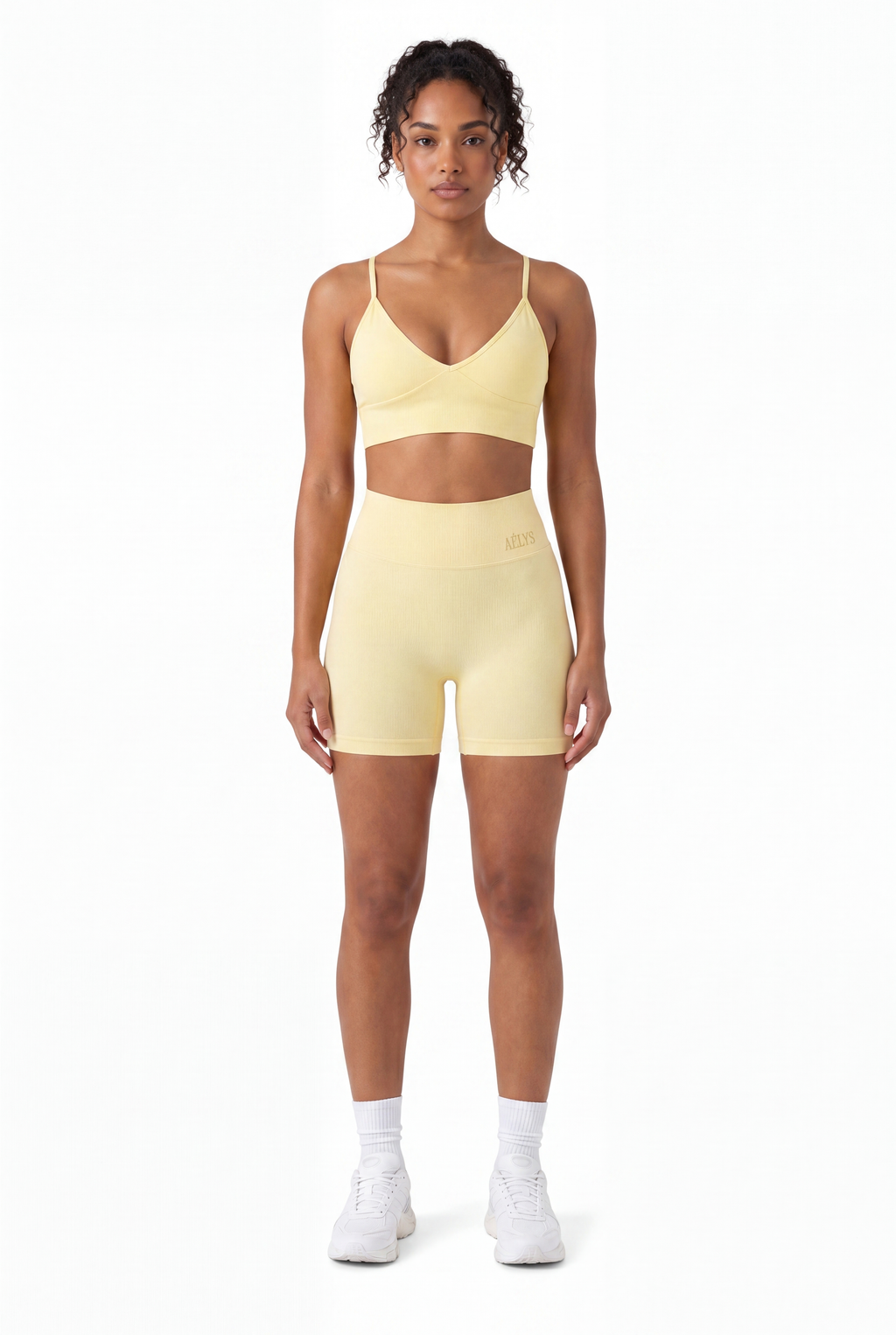 AÉLYS Butter Sculpt Biker Shorts