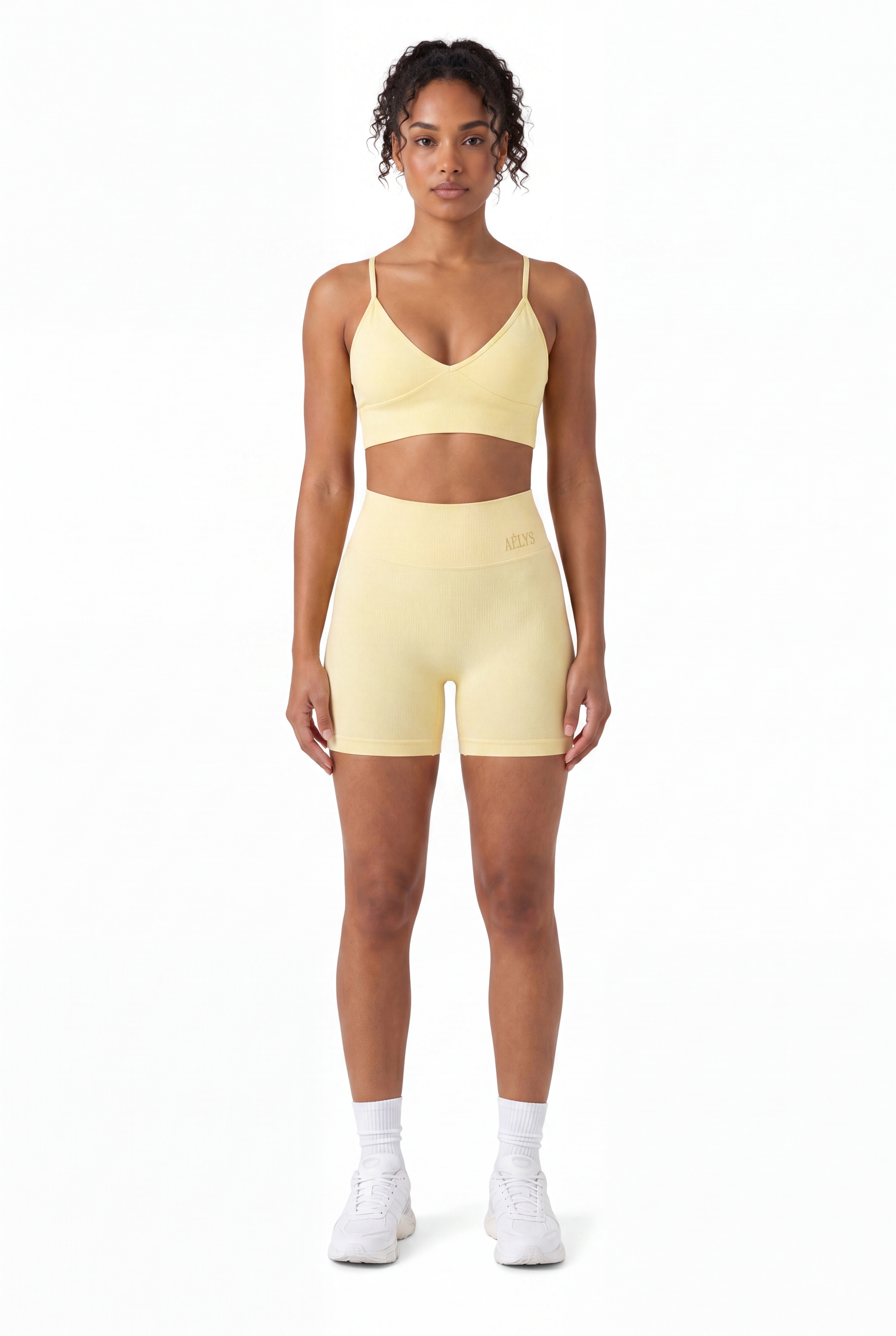 AÉLYS Butter Sculpt Biker Shorts