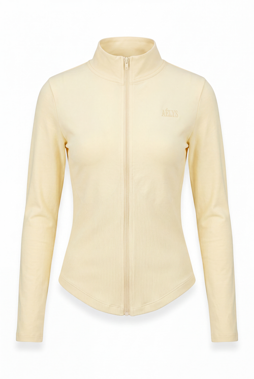 AÉLYS Butter Sculpt Zip Jacket